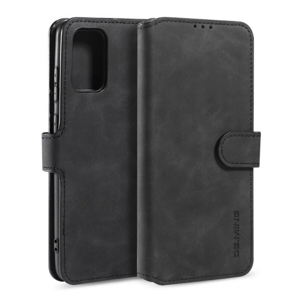 Folio-hoesje voor Samsung Galaxy S20 Plus 4G / 5G Dg.ming Retro