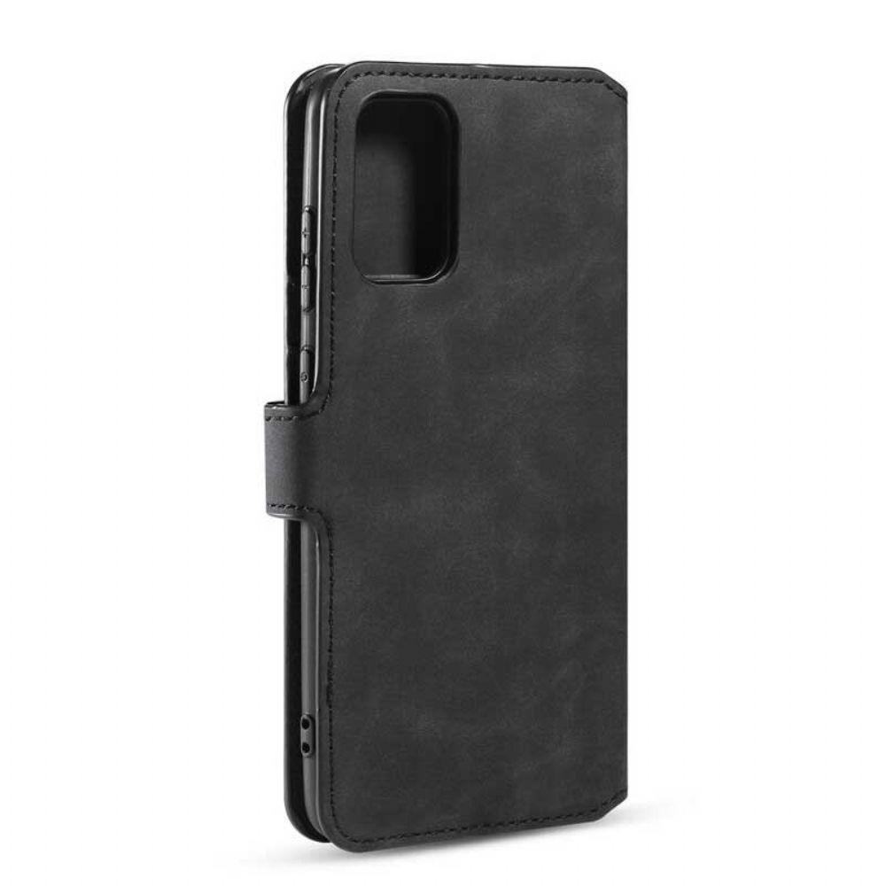 Folio-hoesje voor Samsung Galaxy S20 Plus 4G / 5G Dg.ming Retro