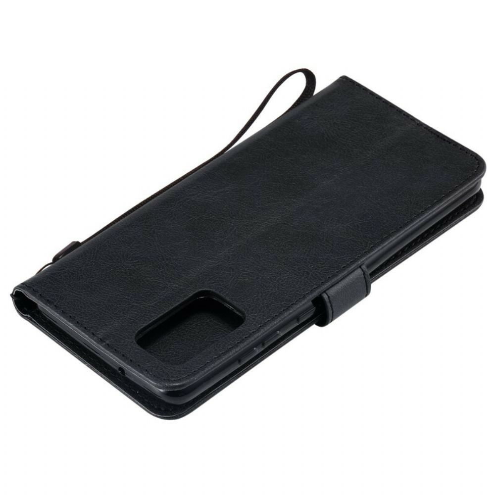 Folio-hoesje voor Samsung Galaxy S20 Plus 4G / 5G Met Ketting Kunstlederen Band