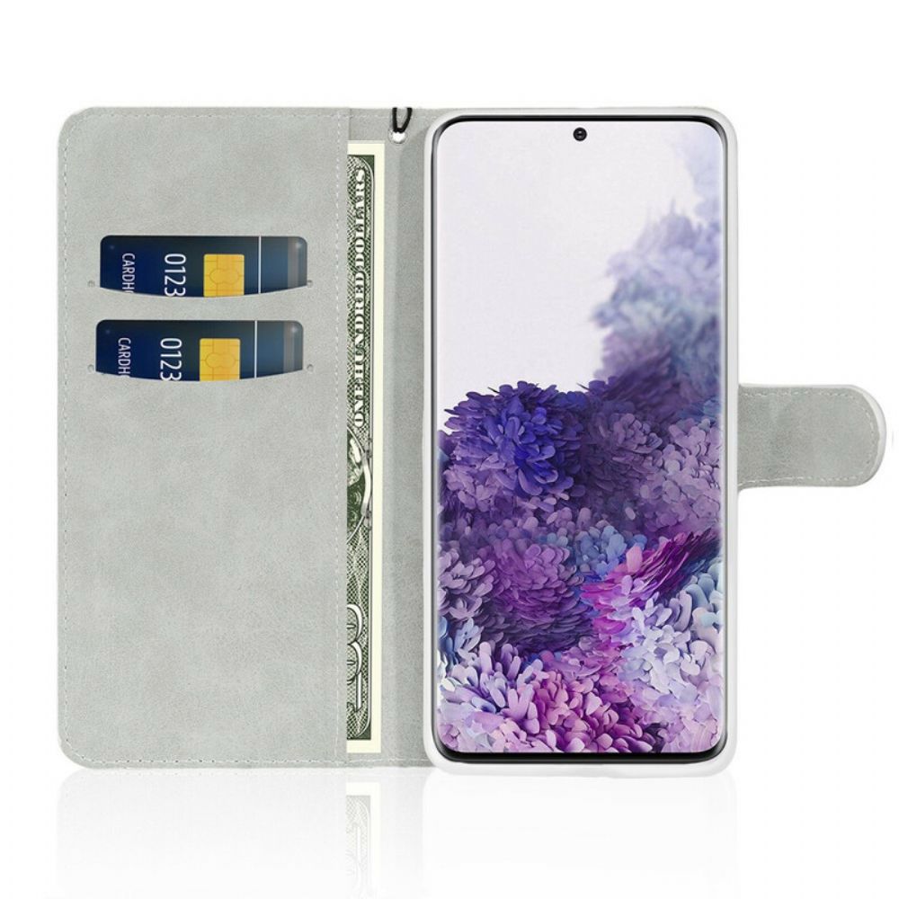 Folio-hoesje voor Samsung Galaxy S20 Plus 4G / 5G Pailletten S-ontwerp