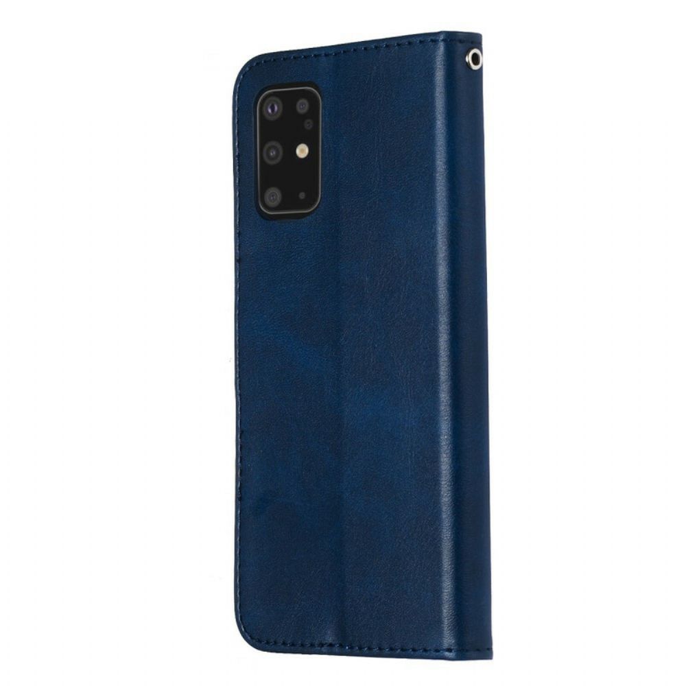 Folio-hoesje voor Samsung Galaxy S20 Plus 4G / 5G Vintage Portemonnee