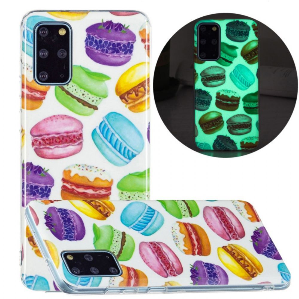 Hoesje voor Samsung Galaxy S20 Plus 4G / 5G Fluorescerende Bitterkoekjes