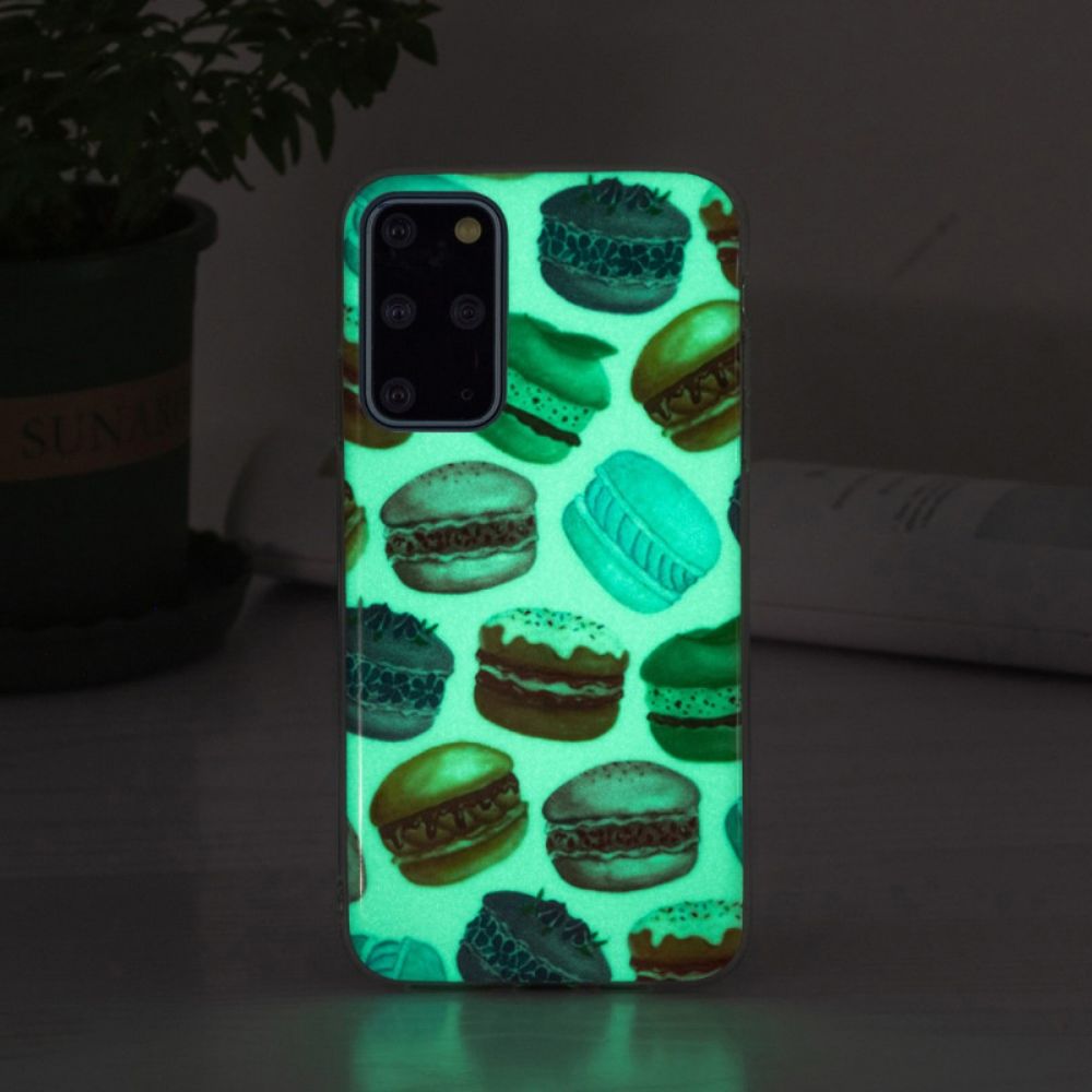 Hoesje voor Samsung Galaxy S20 Plus 4G / 5G Fluorescerende Bitterkoekjes