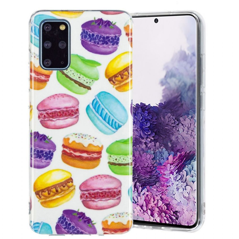 Hoesje voor Samsung Galaxy S20 Plus 4G / 5G Fluorescerende Bitterkoekjes