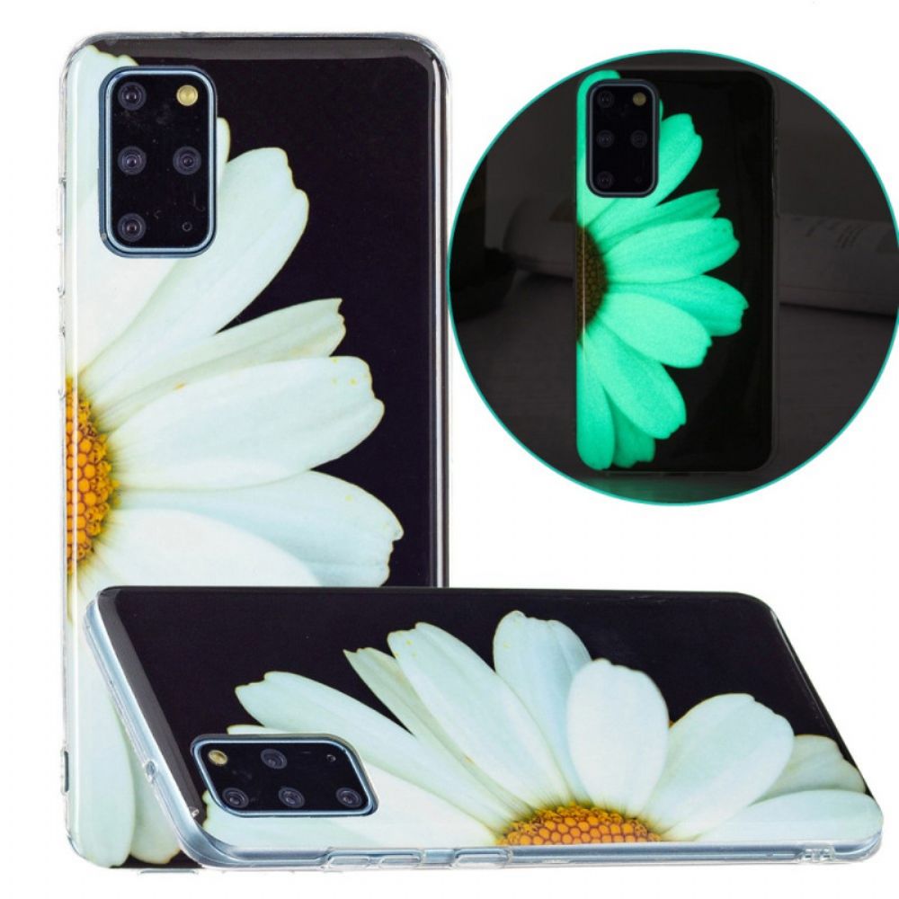 Hoesje voor Samsung Galaxy S20 Plus 4G / 5G Fluorescerende Bloemenreeks