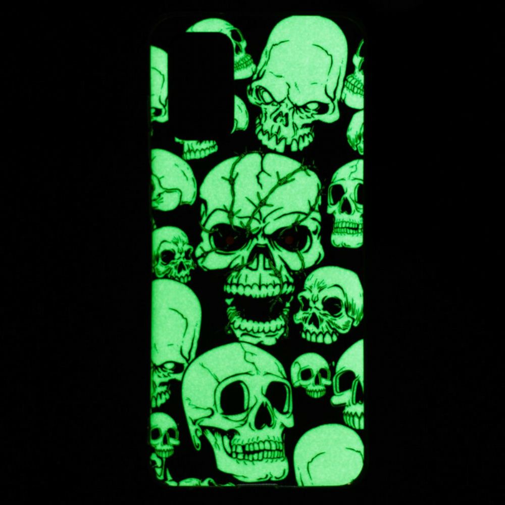 Hoesje voor Samsung Galaxy S20 Plus 4G / 5G Fluorescerende Schedels