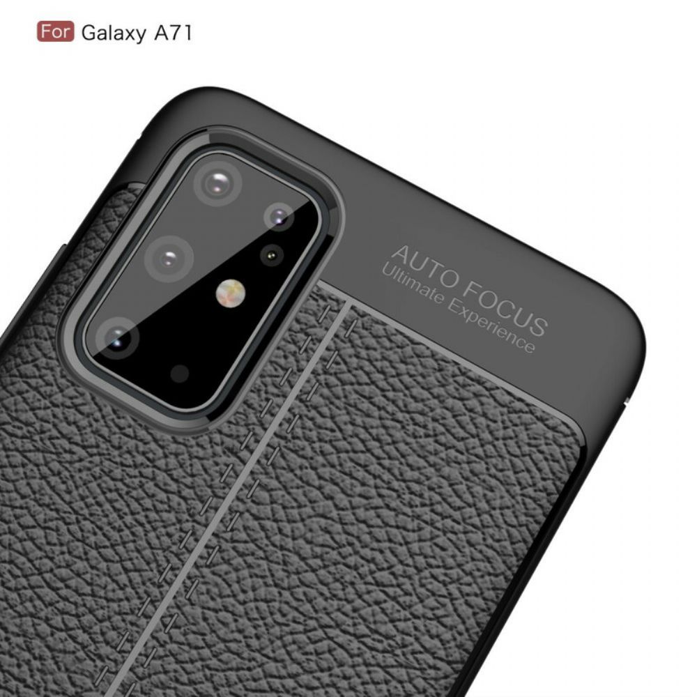 Hoesje voor Samsung Galaxy S20 Plus 4G / 5G Litchi Dubbele Lijn