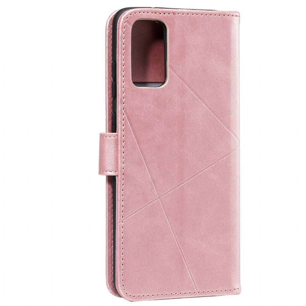 Leren Hoesje voor Samsung Galaxy S20 Plus 4G / 5G Diamant Kunstleer