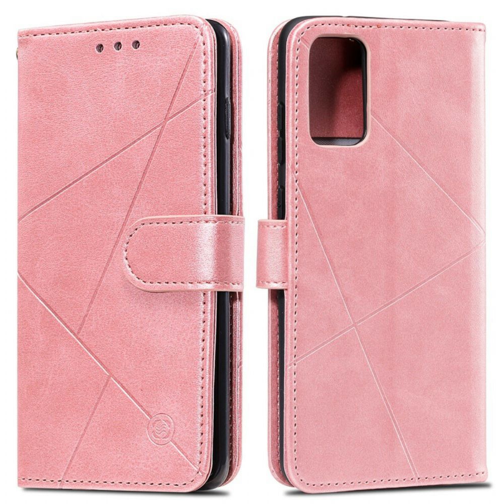 Leren Hoesje voor Samsung Galaxy S20 Plus 4G / 5G Diamant Kunstleer