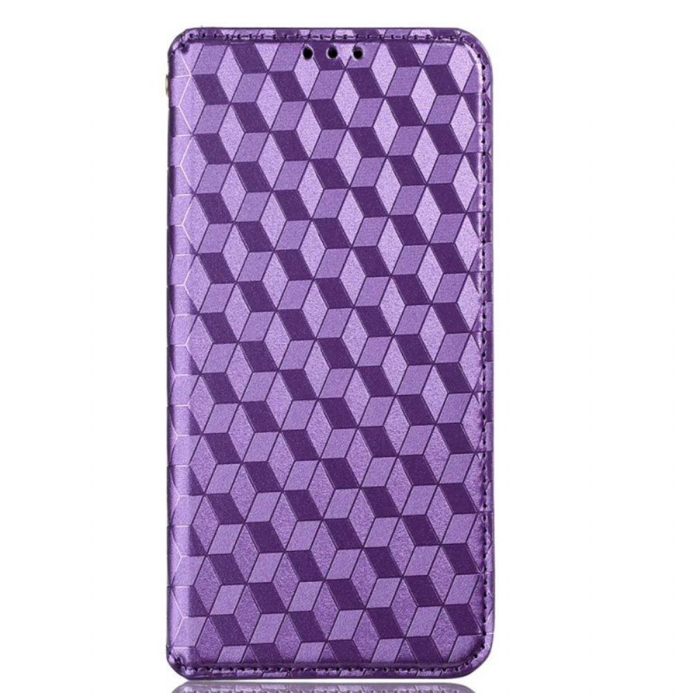 Bescherming Hoesje voor Xiaomi 12 Lite Folio-hoesje 3d Textuur