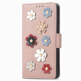 Folio-hoesje voor Xiaomi 12 Lite 3d Bloemen