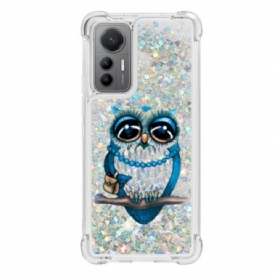 Hoesje voor Xiaomi 12 Lite Pailletten Miss Uil