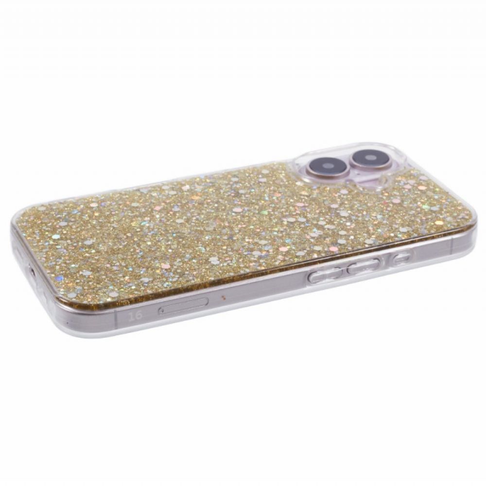 Hoesje iPhone 16 Glitters