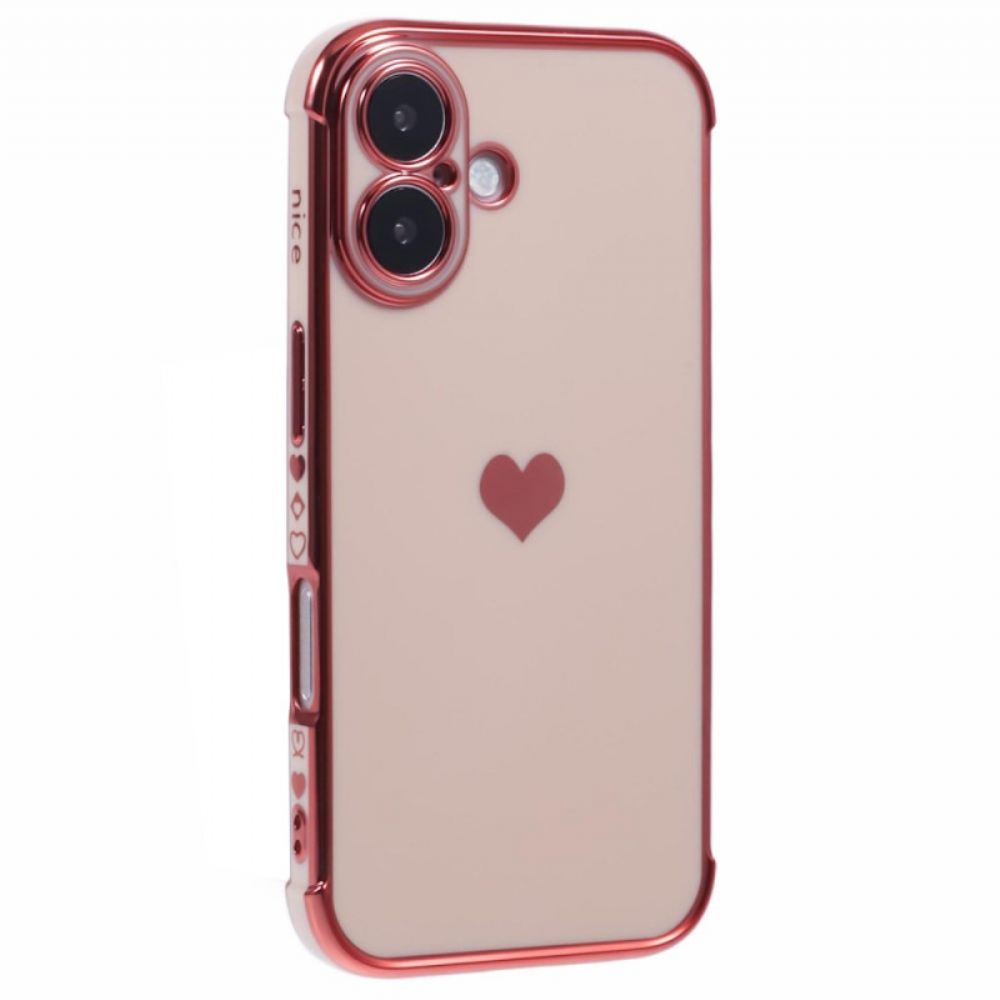 Hoesje iPhone 16 Hartpatroon Bescherming Hoesje