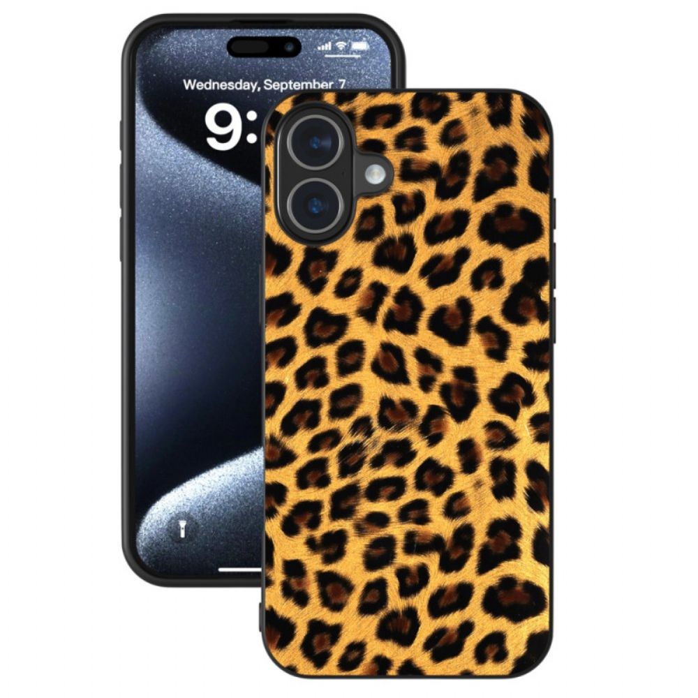 Hoesje Voor iPhone 16 Luipaardstijl