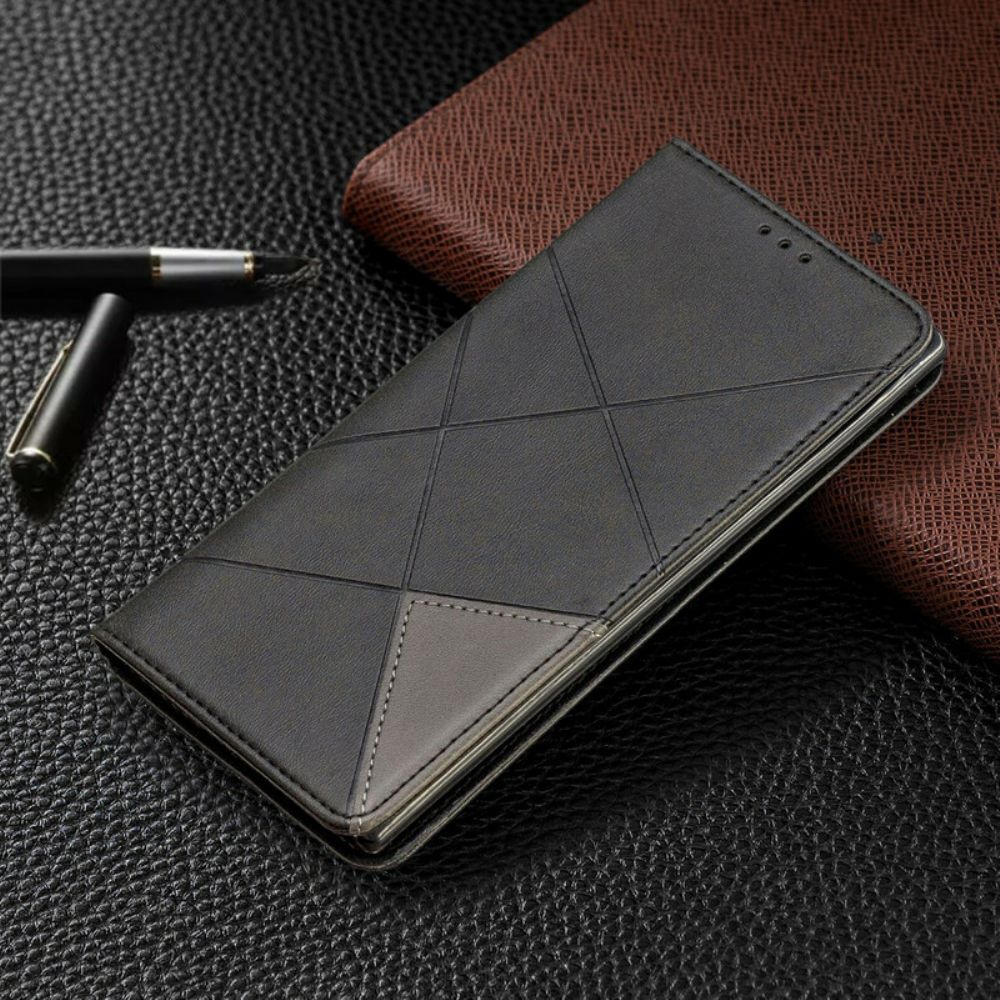 Bescherming Hoesje voor Samsung Galaxy Note 10 Plus Folio-hoesje Artiestenstijl