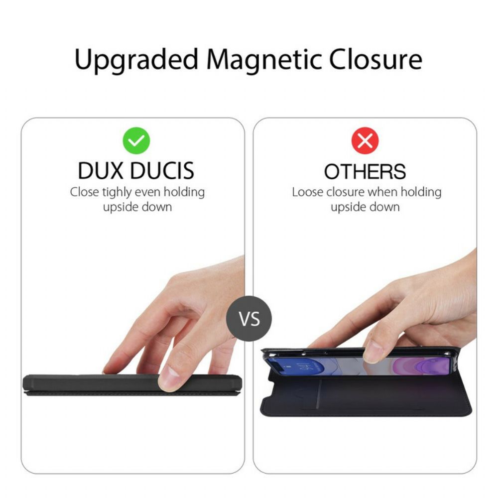 Bescherming Hoesje voor Samsung Galaxy Note 10 Plus Folio-hoesje Magnetische Dux Ducis