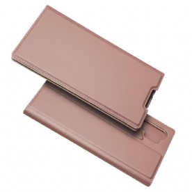 Bescherming Hoesje voor Samsung Galaxy Note 10 Plus Folio-hoesje Magnetische Sluiting