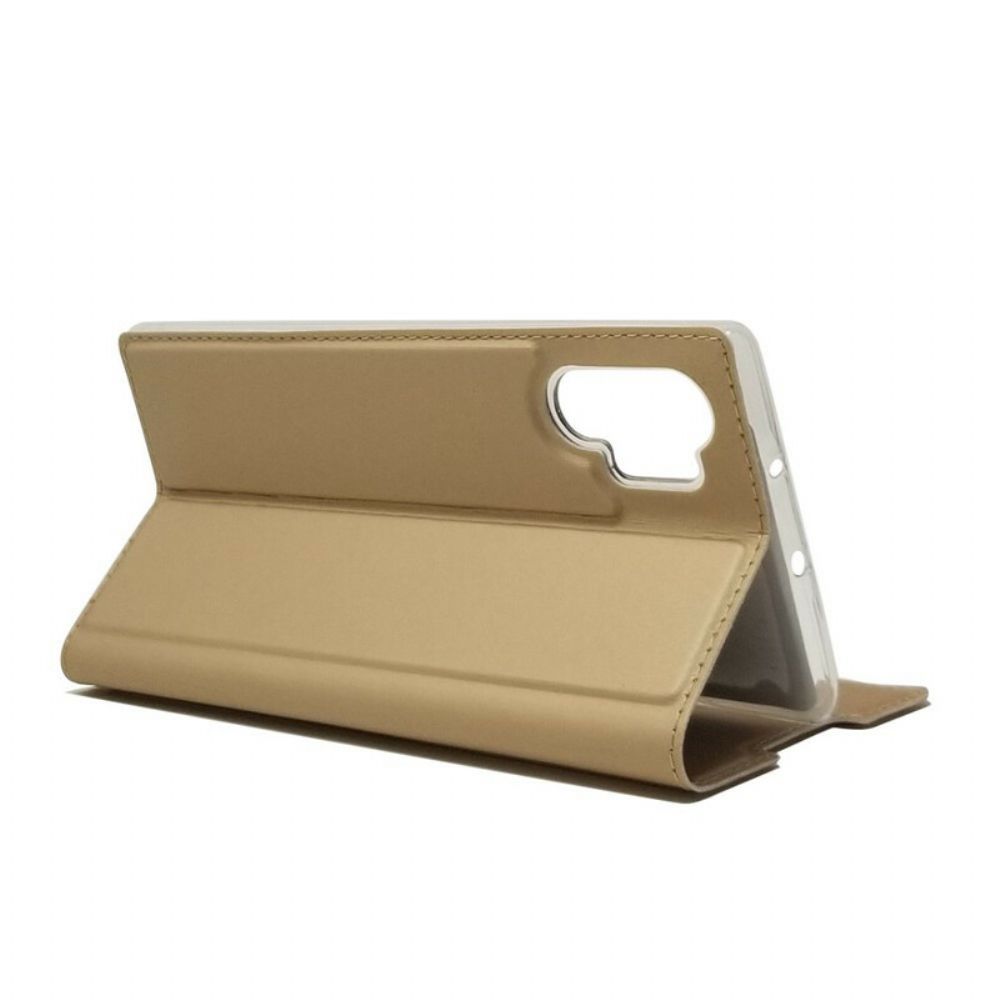 Bescherming Hoesje voor Samsung Galaxy Note 10 Plus Folio-hoesje Magnetische Sluiting