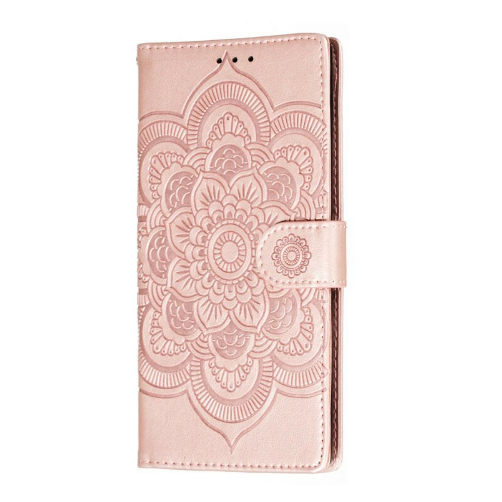 Folio-hoesje voor Samsung Galaxy Note 10 Plus Volledige Mandala