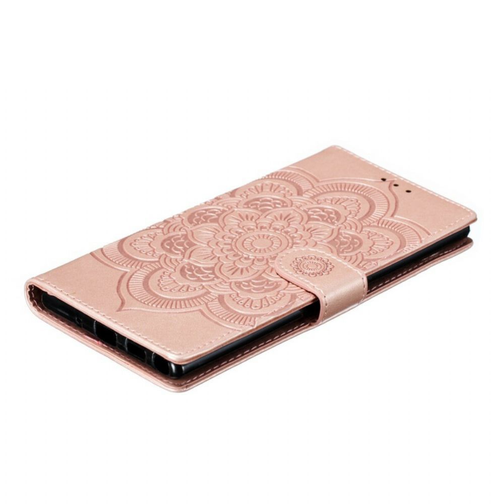 Folio-hoesje voor Samsung Galaxy Note 10 Plus Volledige Mandala