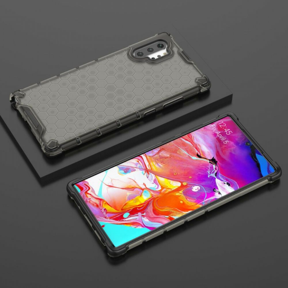 Hoesje voor Samsung Galaxy Note 10 Plus Honingraatstijl