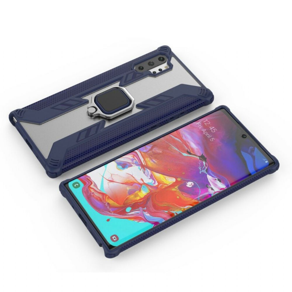 Hoesje voor Samsung Galaxy Note 10 Plus Krijger Met Ring