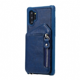 Hoesje voor Samsung Galaxy Note 10 Plus Portemonnee Zip Portemonnee