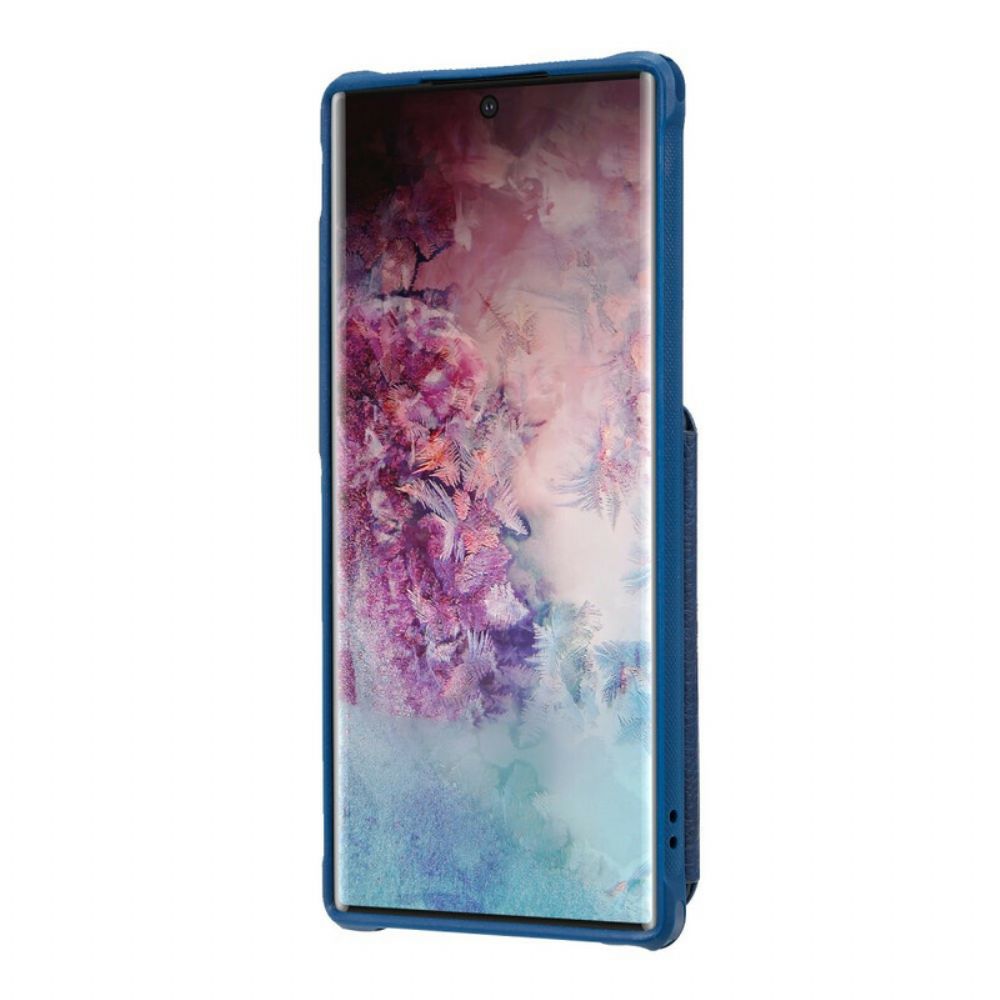 Hoesje voor Samsung Galaxy Note 10 Plus Portemonnee Zip Portemonnee