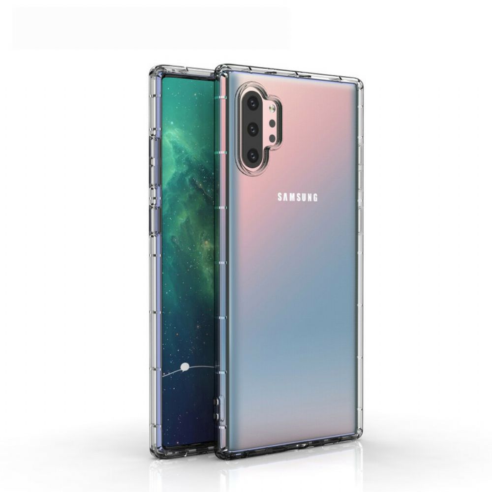 Hoesje voor Samsung Galaxy Note 10 Plus Versterkte Transparant