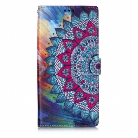 Leren Hoesje voor Samsung Galaxy Note 10 Plus Koning Mandala