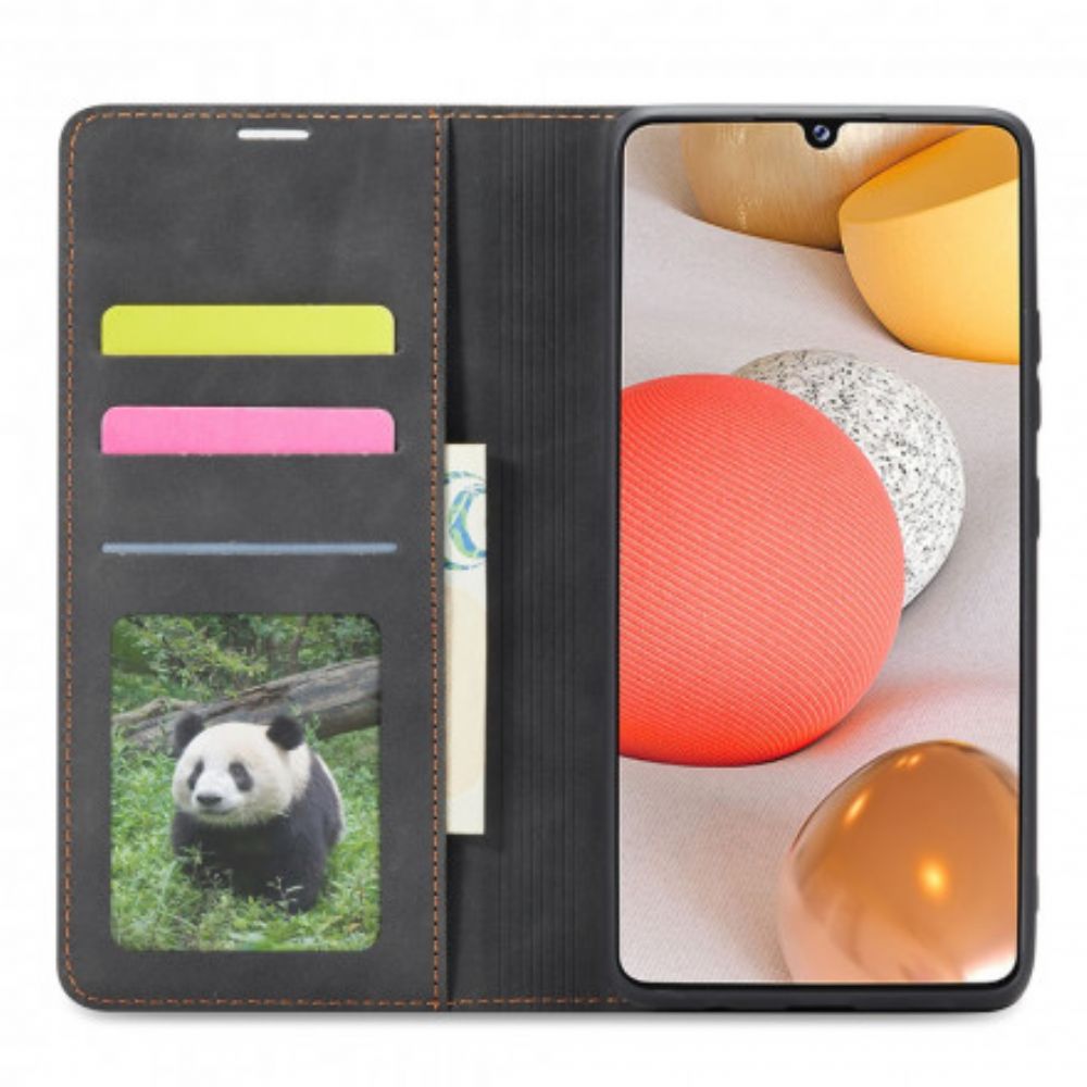 Bescherming Hoesje voor Samsung Galaxy A12 / M12 Folio-hoesje Lederen Effect Forwenw