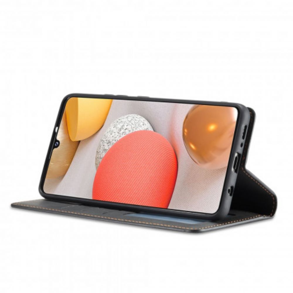 Bescherming Hoesje voor Samsung Galaxy A12 / M12 Folio-hoesje Lederen Effect Forwenw