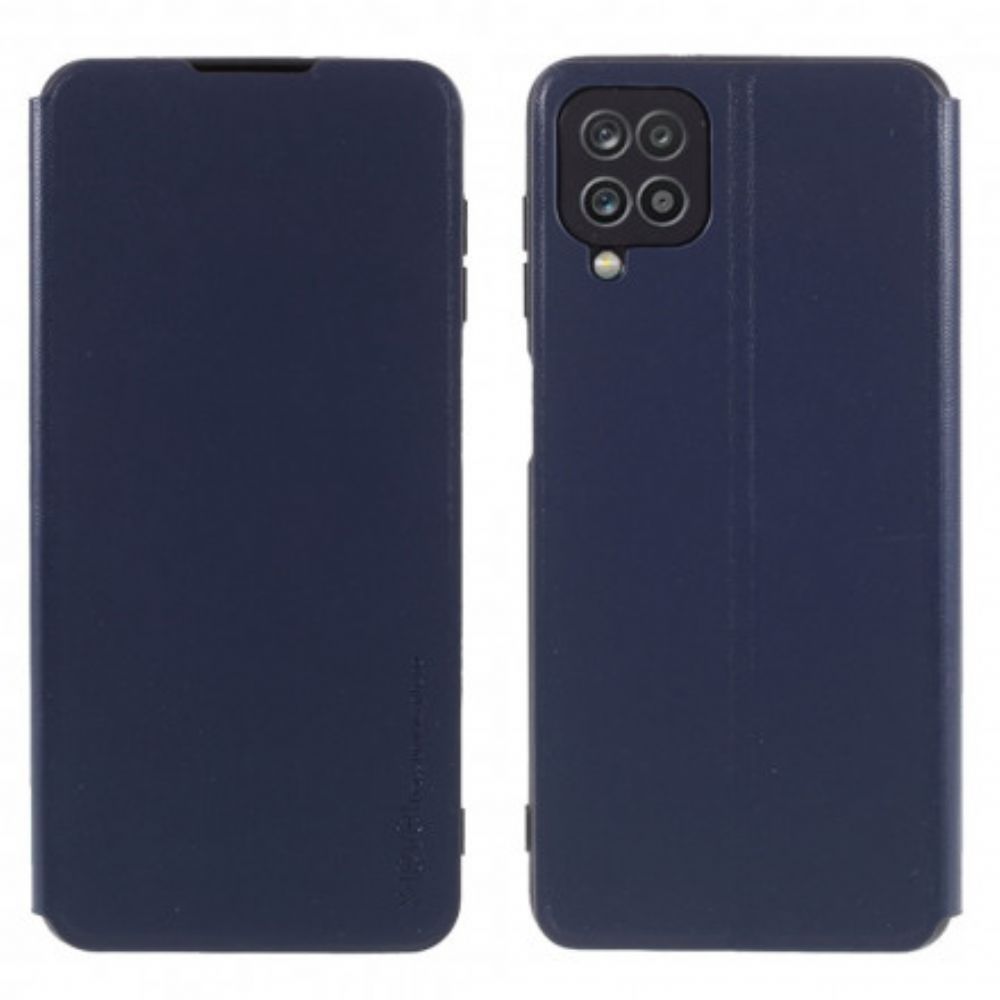 Bescherming Hoesje voor Samsung Galaxy A12 / M12 Folio-hoesje Premium Serie X-level