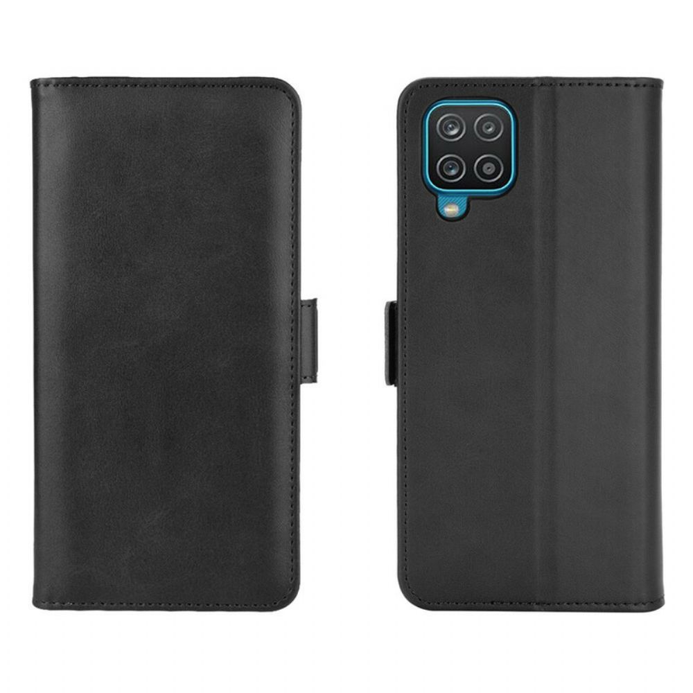 Folio-hoesje voor Samsung Galaxy A12 / M12 Flip Case Dubbele Klep