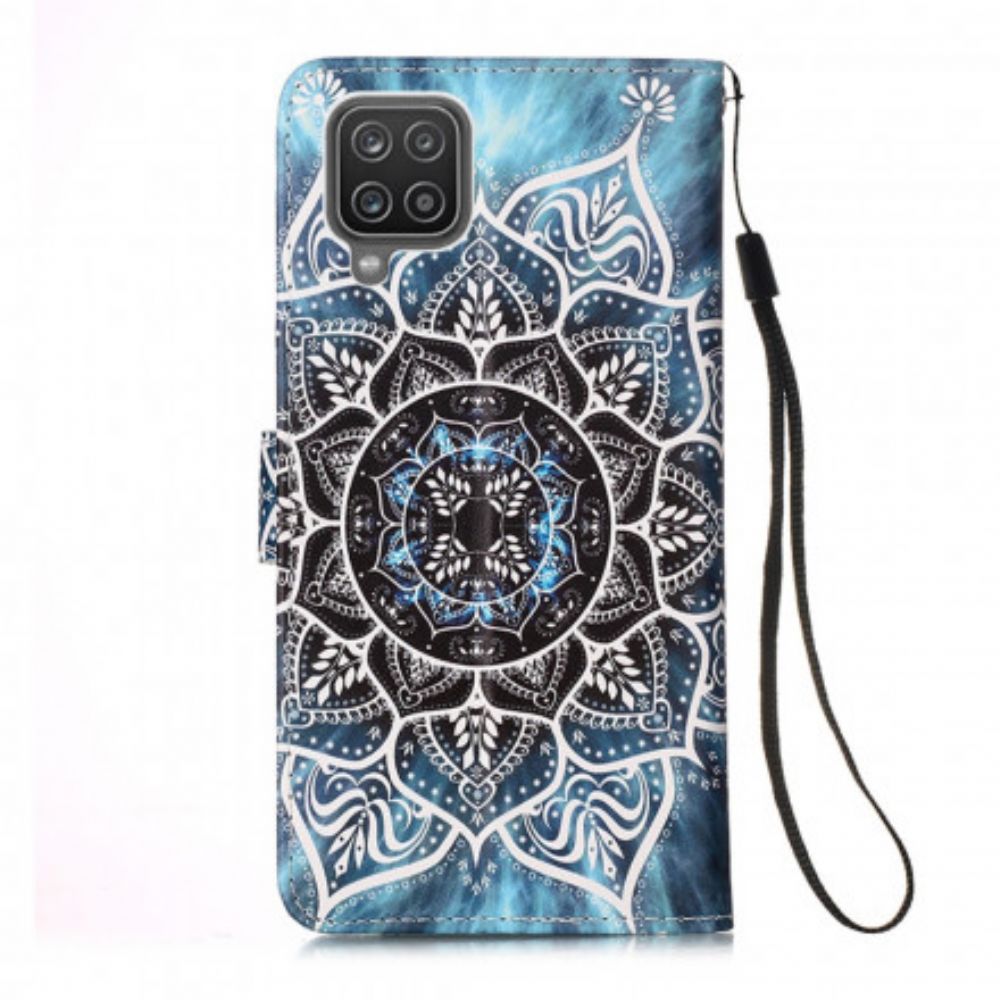 Folio-hoesje voor Samsung Galaxy A12 / M12 Mandala In De Lucht