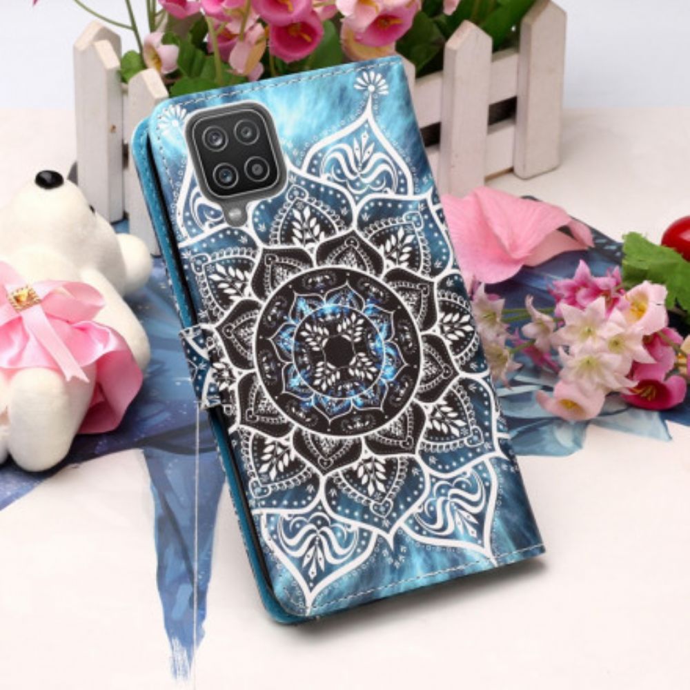 Folio-hoesje voor Samsung Galaxy A12 / M12 Mandala In De Lucht