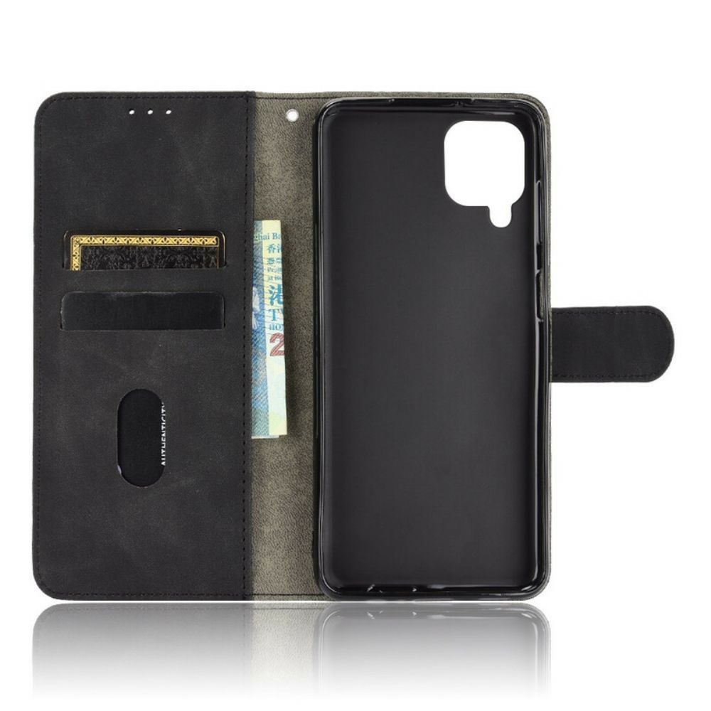 Folio-hoesje voor Samsung Galaxy A12 / M12 Skin-touch