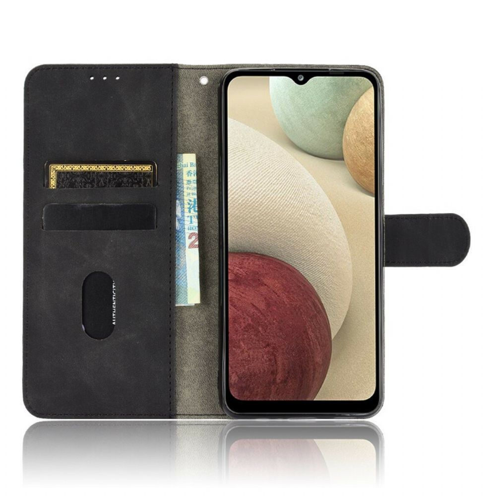 Folio-hoesje voor Samsung Galaxy A12 / M12 Skin-touch