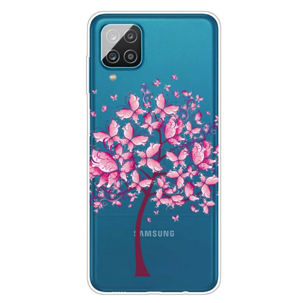 Hoesje voor Samsung Galaxy A12 / M12 Bovenste Boom