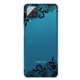 Hoesje voor Samsung Galaxy A12 / M12 Fijn Kant