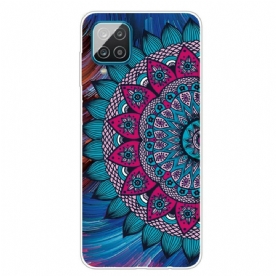 Hoesje voor Samsung Galaxy A12 / M12 Kleurrijke Mandala