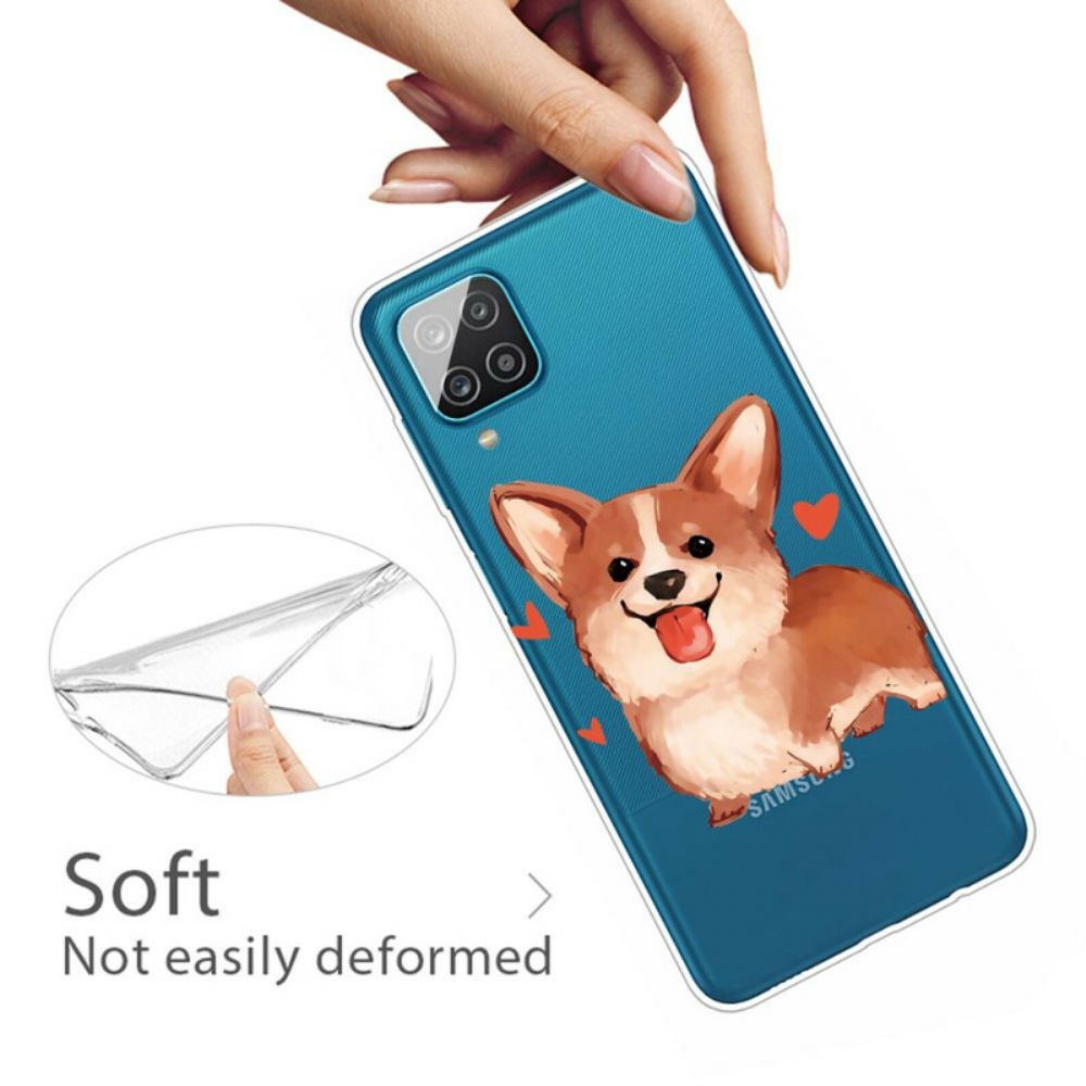 Hoesje voor Samsung Galaxy A12 / M12 Mijn Kleine Hond