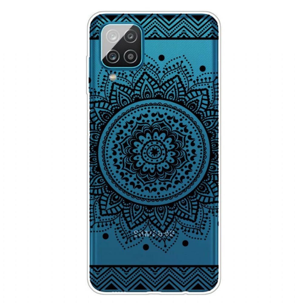 Hoesje voor Samsung Galaxy A12 / M12 Mooie Mandala