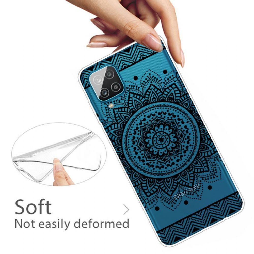 Hoesje voor Samsung Galaxy A12 / M12 Mooie Mandala