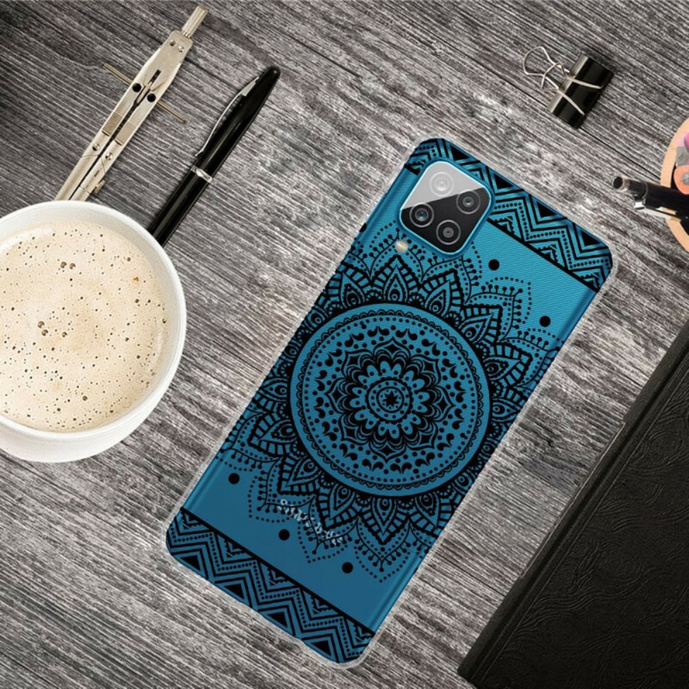 Hoesje voor Samsung Galaxy A12 / M12 Mooie Mandala