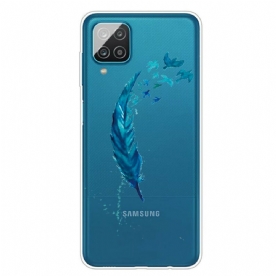 Hoesje voor Samsung Galaxy A12 / M12 Mooie Veer