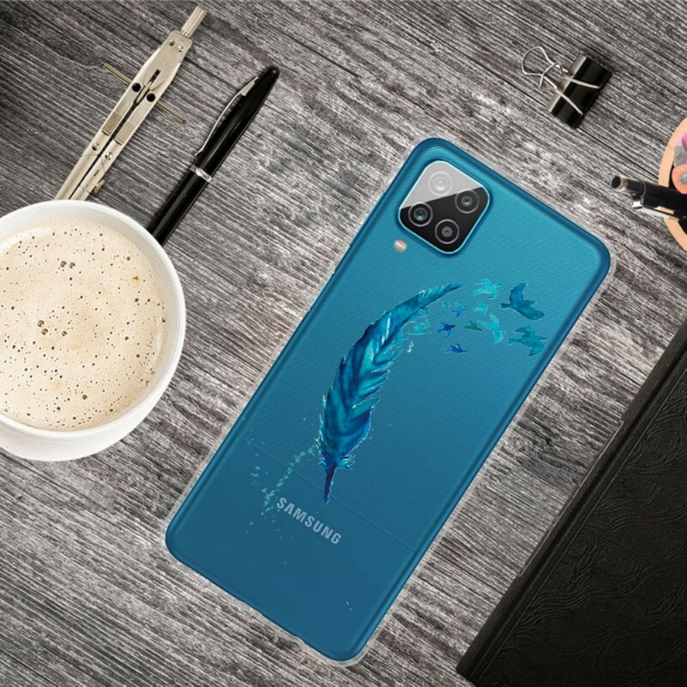 Hoesje voor Samsung Galaxy A12 / M12 Mooie Veer