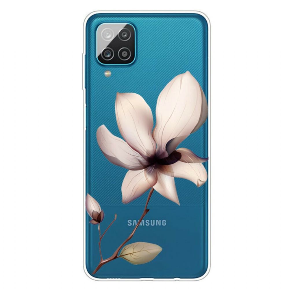 Hoesje voor Samsung Galaxy A12 / M12 Premium Bloemen