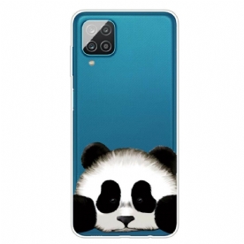 Hoesje voor Samsung Galaxy A12 / M12 Transparante Panda